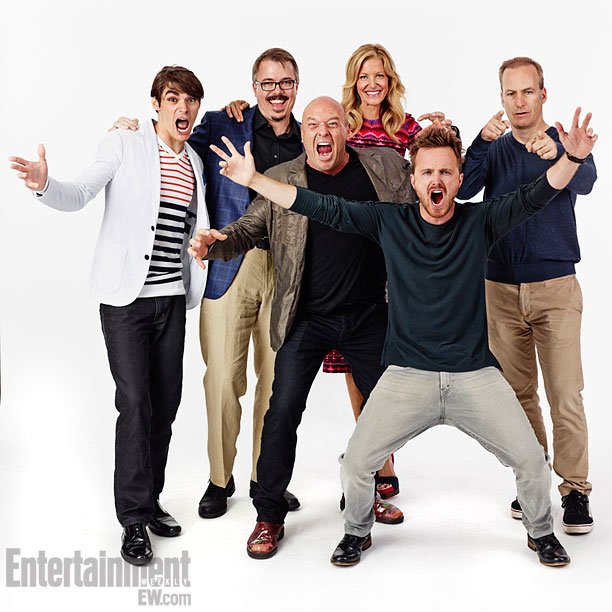 Ар Джей Митте, Винс Джиллигэн, Дин Норрис, Анна Ганн, Аарон Пол, Боб Оденкирк - сериал Во все тяжкие