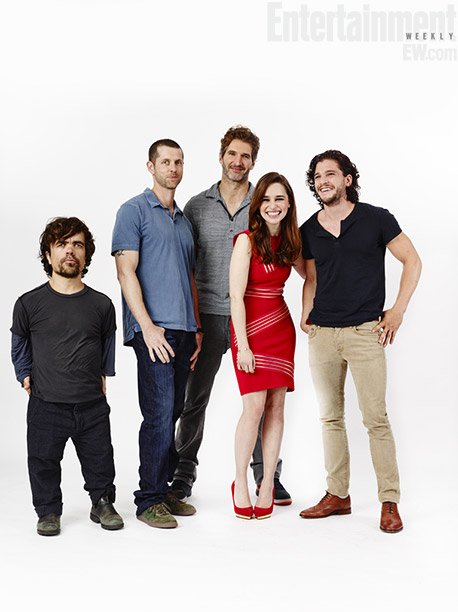 Питер Динклэйдж, Дэвид Бениофф, Дэниел Уайсс, Эмилия Кларк, Кит Харингтон – Игра престолов